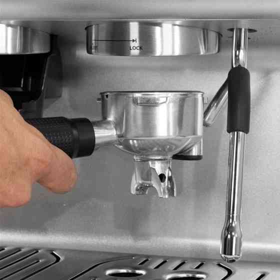 Кофеварка рожковая Krups Precision XP804T10 1380 Вт серебристая Київ