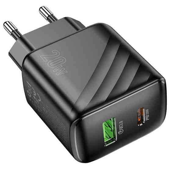 СЗУ Hoco CS25A Rico PD20W+QC3.0 (1USB-A/1C) Херсон