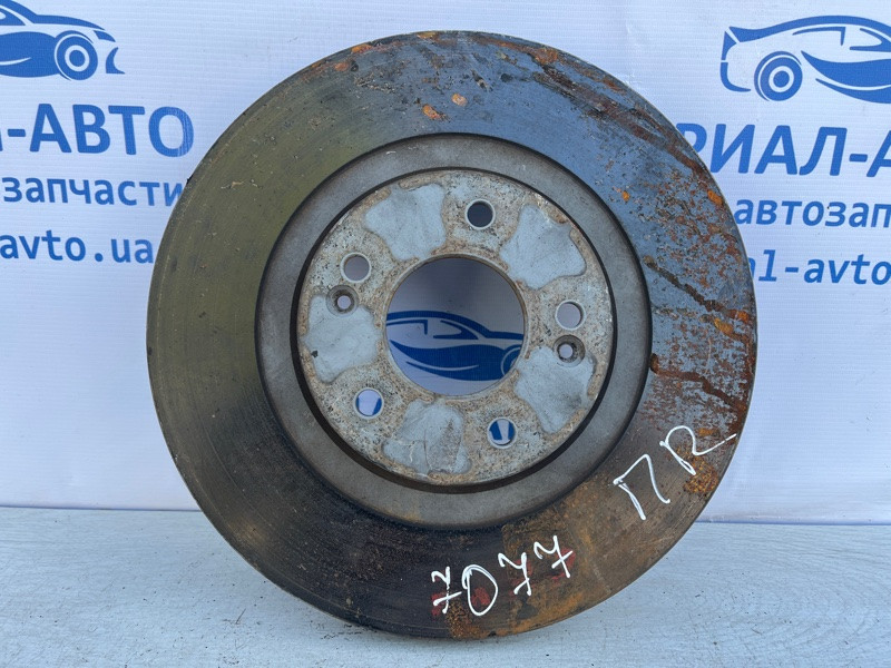 Диск тормозной передний Hyundai Santa fe DM 2.4 БЕНЗИН G4KJ 2012 (б/у) Київ - зображення 1