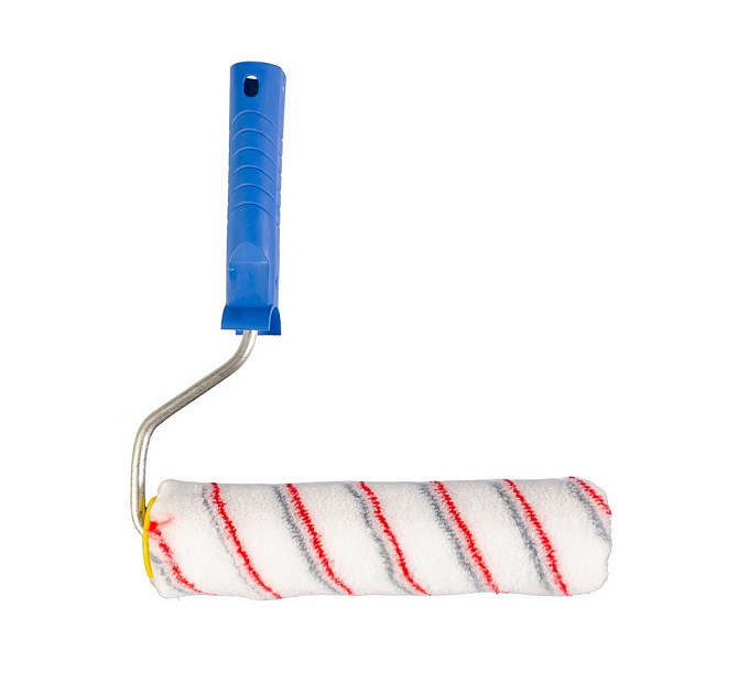 Валик малярный MASTERTOOL Multicolor 48/250/11 мм Ø 8 мм с ручкой 92-5704-P Харків - зображення 2