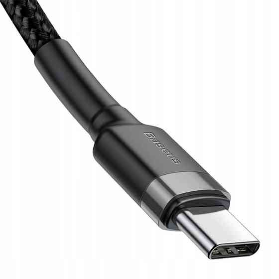 Уценка Дата кабель Baseus Cafule Type-C to Type-C PD2.0 60W (2m) (CATKLF-H) Херсон