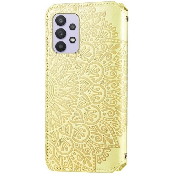 Чохол-книжка Getman Mandala для Samsung A72 Yellow (Код товару:17072) Харьков - изображение 6