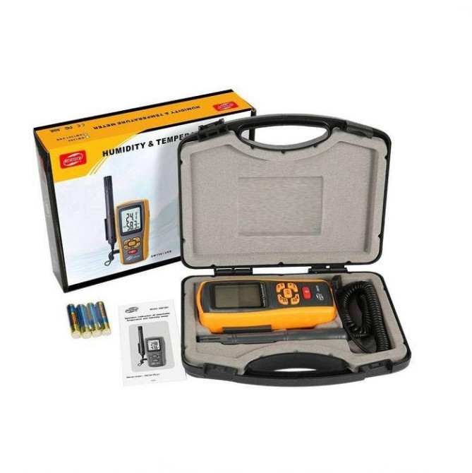Термогигрометр электронный 0-100%, -10-50°C BENETECH GM1361 Харьков - изображение 7