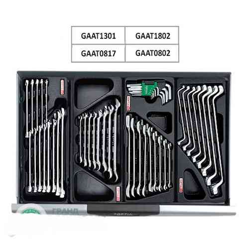 Тележка с инструментом для автосервиса TOPTUL (Pro-Plus) 7 секций 305 ед. красная GCAJ305H Харьков