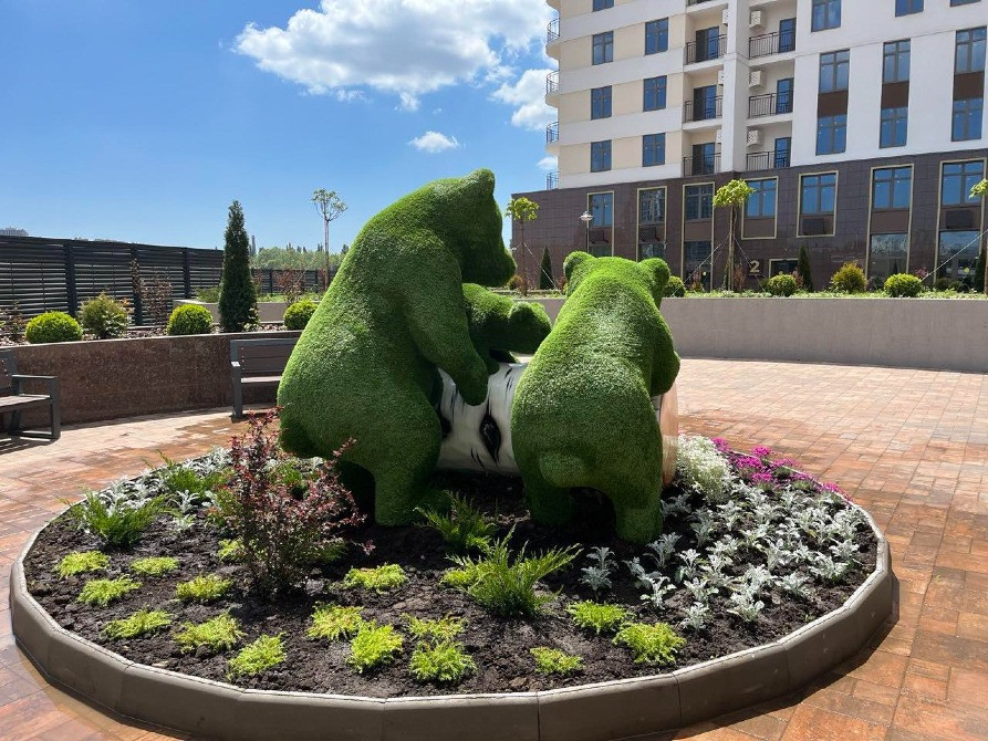 Топиарное искусство под заказ «утро в сосновом лесу» Київ - зображення 1