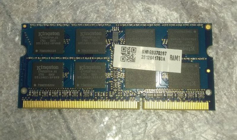 Оперативная память Kingston DDR3L 8Gb Київ - зображення 2
