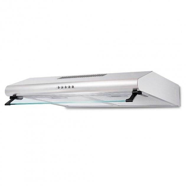 Вытяжка кухонная настенная Grunhelm GVP 251 I со стеклом (400 м3/ч, нержавеющая сталь) 128663 Київ - зображення 1