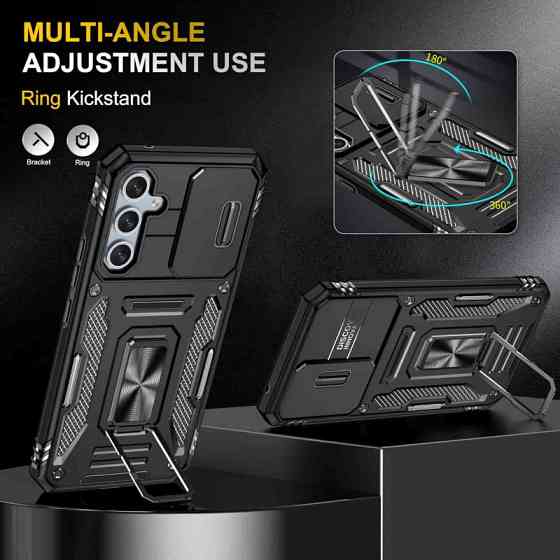 Ударопрочный чехол Camshield Army Ring для Samsung Galaxy S25 / S24 Херсон