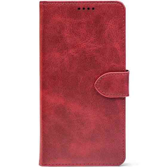 Чохол-книжка Crazy Horse Clasic для Xiaomi Redmi Note 15 5G/Poco M8 5G Red Wine (Front) Харків