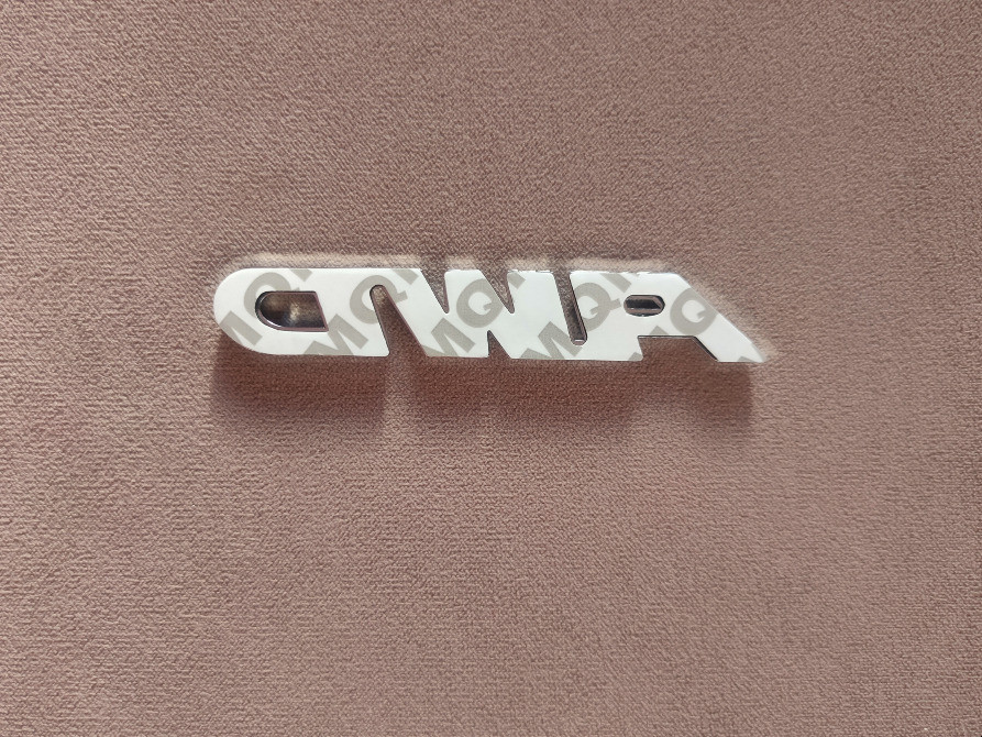 Наклейка на авто AWD Металлическая серебро не ржавеет Киев - изображение 7