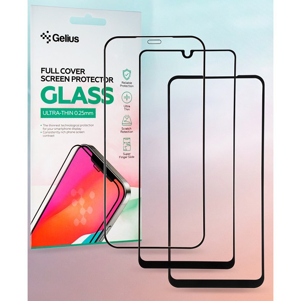 Захисне скло Gelius Full Cover Ultra-Thin 0.25mm для Samsung A57 A576 Black Харків - зображення 1