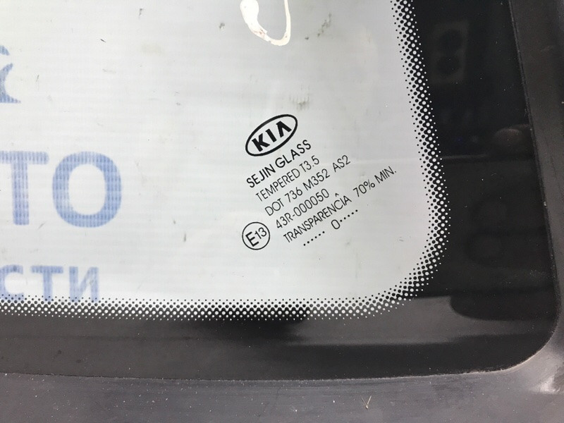Стекло в кузов заднее правое Kia Ceed ED 1.6 DIESEL D4FB 2006 (б/у) Київ - зображення 2