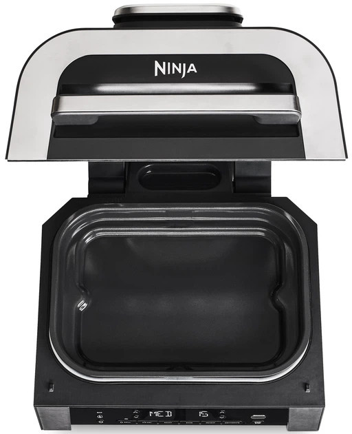 Гриль-барбекю электрический Ninja Foodi MAX Air Grill & Air Fryer с Сooking probe DG551EU 1760 Вт че Київ - зображення 4