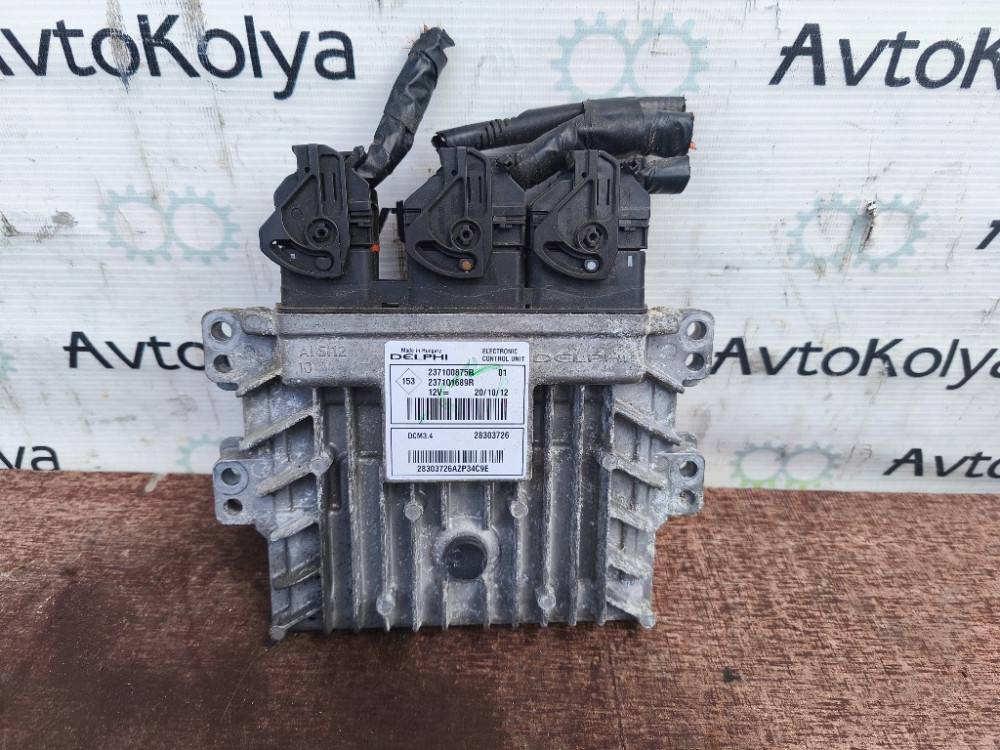 Блок управления двигателем (ЭБУ) комплект Nissan Note E11 1.5 dci 2005-2012 (237101689R) Ковель - изображение 1