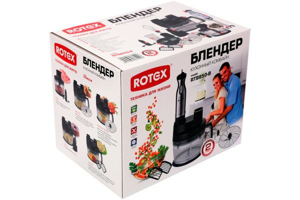 Блендер погружной Rotex RTB850-B 1000 Вт черный Киев - изображение 8