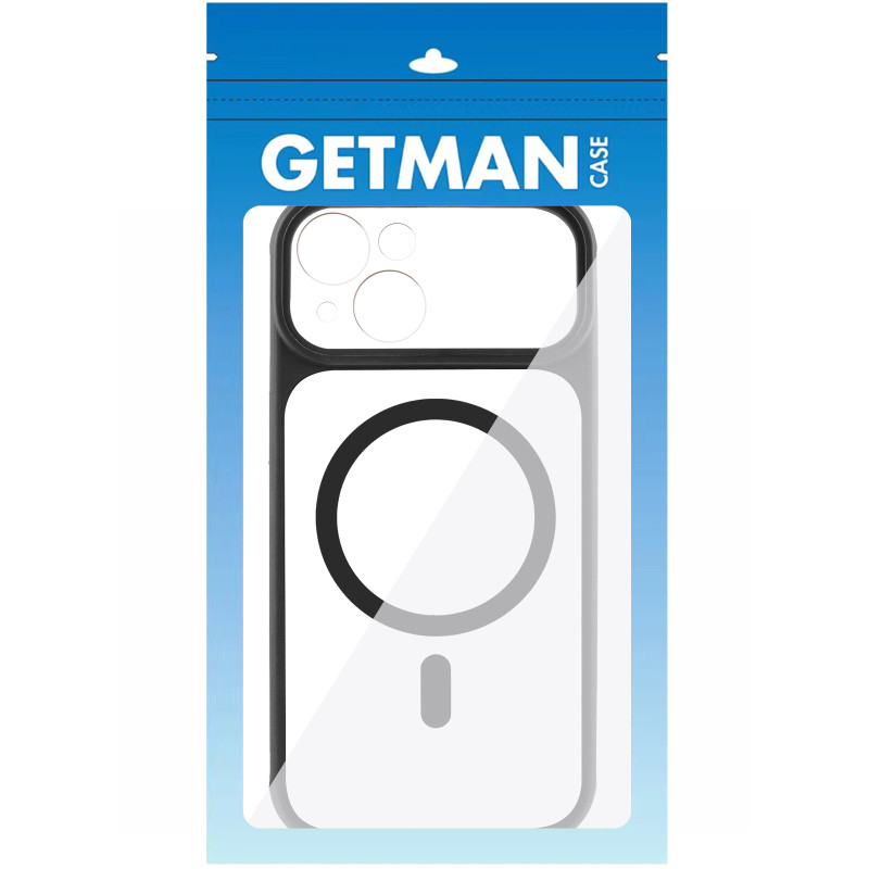 Чехол TPU+PC GETMAN Moon Clear with MagSafe для Apple iPhone 13 (6.1") Херсон - зображення 4