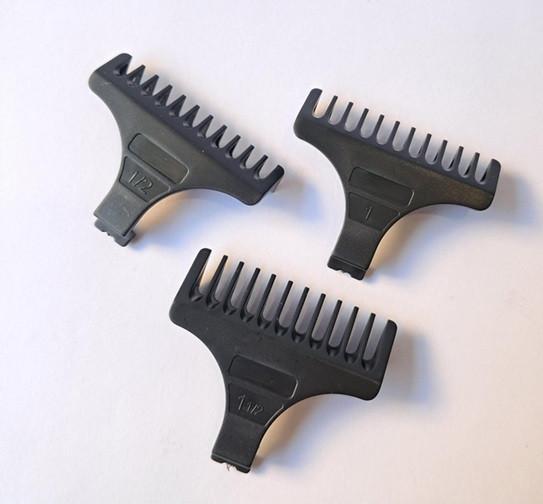 Триммер аккумуляторный 5 в 1 Geemy GM-8045 3 Вт золотистый Київ - зображення 5