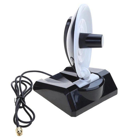 Антенна направленная Wi-Fi 2300-2740MHz 10dBi, до 50W, RG174 1 м, RP SMA-male Дніпро - зображення 5