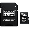 Карта пам'яті Goodram microSDХC 32GB UHS-I Сlass 10 + SD-adapter (M1AA-0320R12) Харьков