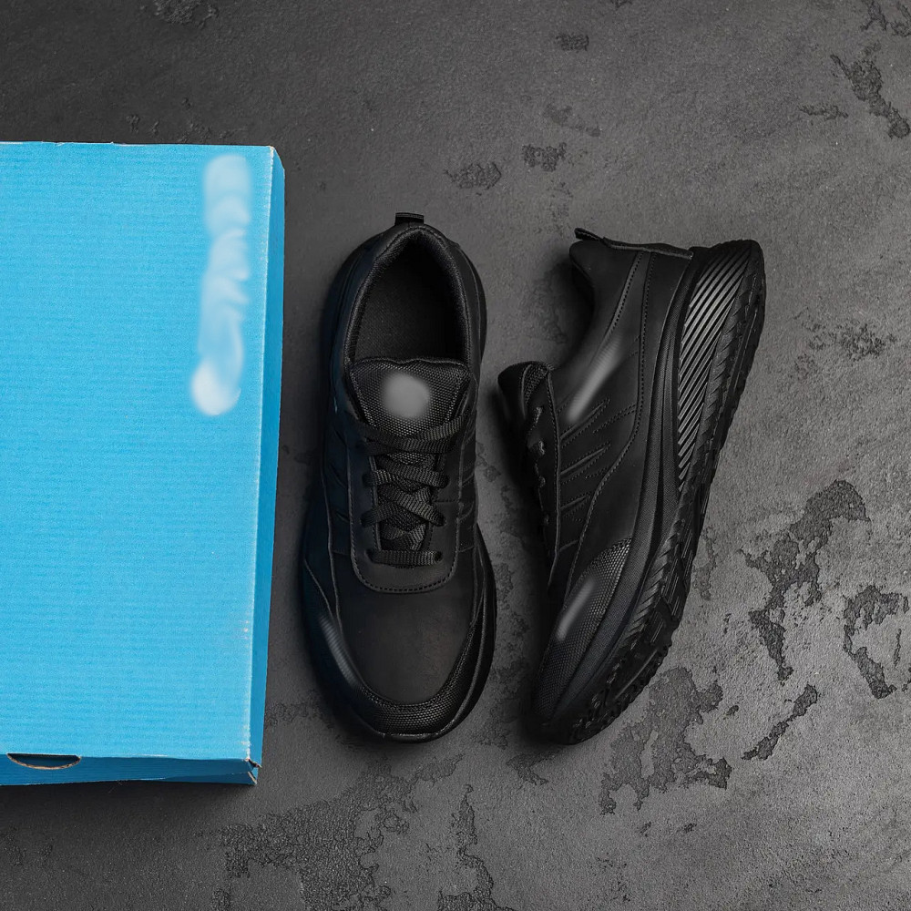 Мужские кожаные кроссовки Col Black Київ - зображення 9