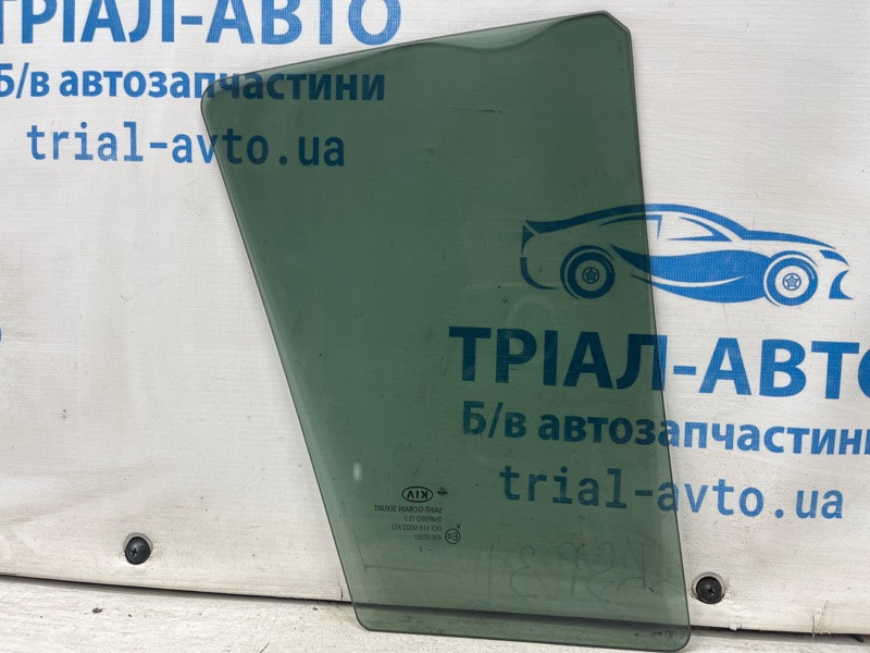 Стекло двери задней левой (форточка) Kia Sportage SL 1.7 DIESEL D4FD 2010 (б/у) Київ - зображення 1