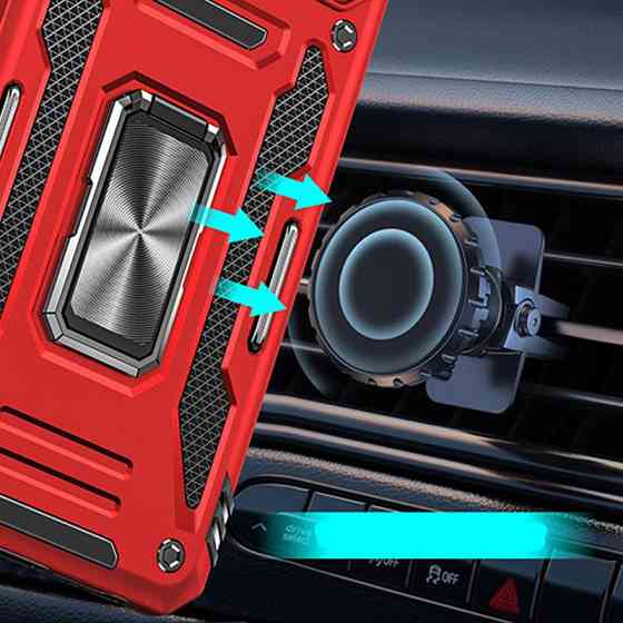 Ударопрочный чехол Camshield Army Ring для Xiaomi Redmi Note 14 Pro 4G/5G / Poco X7 Херсон