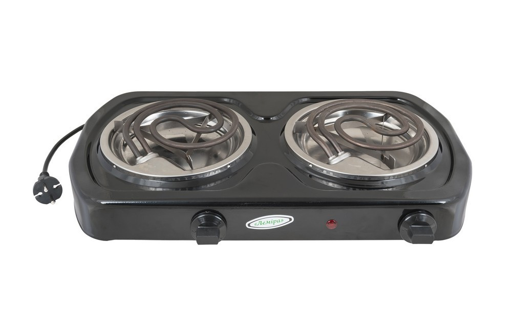Электроплита двухконфорочная ЛЕМИРА ЭПТ2-Т "Два узких тена" 2х2.0 кВт/220 В 94-0118 Харків - зображення 1