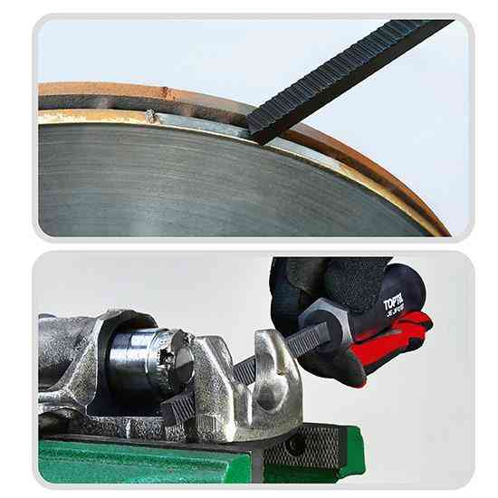 Напильник для тормозных суппортов L270мм TOPTUL JEJF0127 Харків