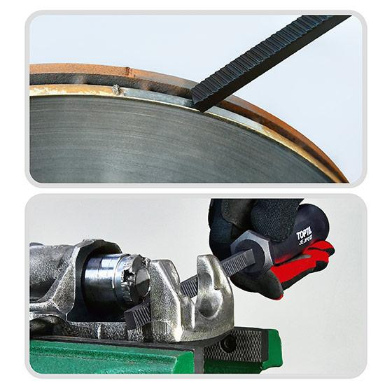 Напильник для тормозных суппортов L270мм TOPTUL JEJF0127 Харків - зображення 2