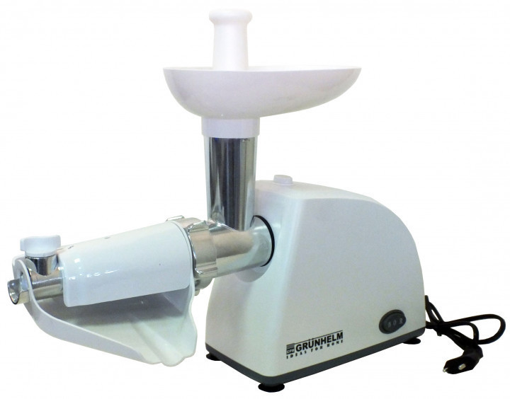 Мясорубка электрическая Grunhelm AMG-140-WJ 1400 Вт Київ - зображення 1