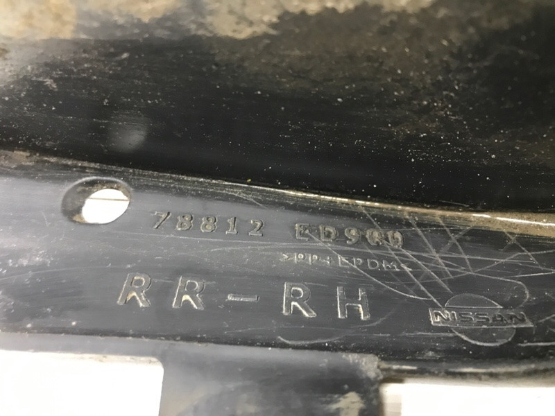 Брызговик задний правый Nissan Tiida 2004-2014 78812ED900 (Арт. 52993) Киев - изображение 4