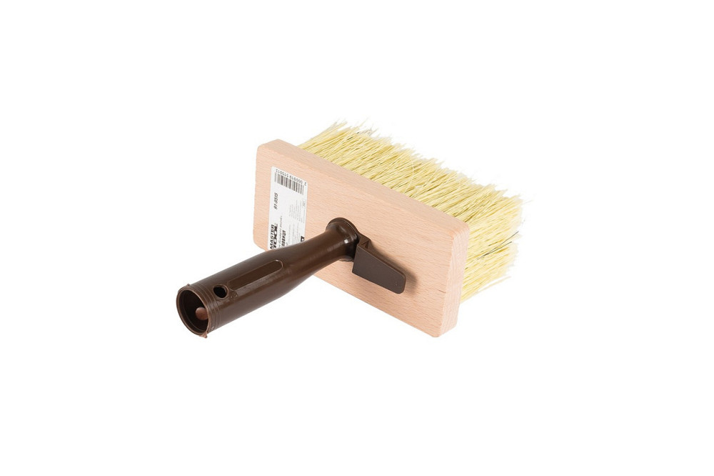Макловица MASTERTOOL 150х60/65 мм синтетическая щетина деревянная ручка 91-9515 Харьков - изображение 2