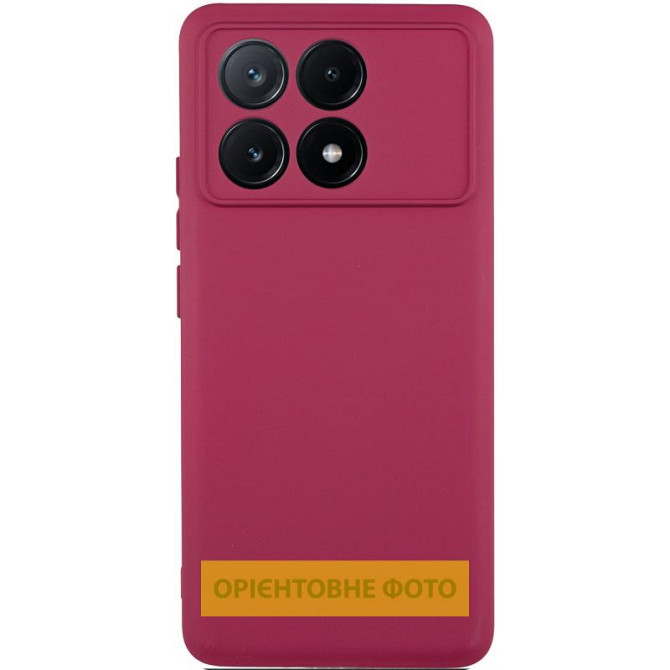 Чехол TPU GETMAN Liquid Silk Full Camera для Xiaomi Poco X6 / Note 13 Pro 5G Херсон - зображення 1