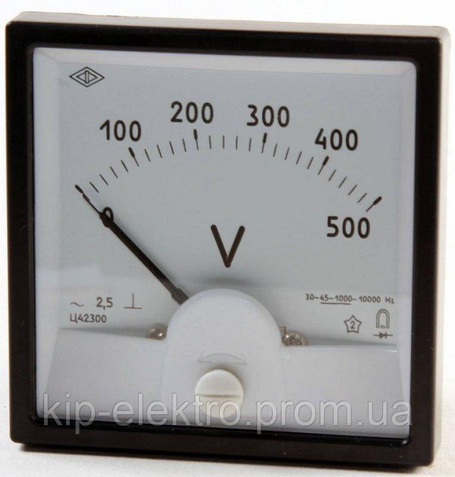 Вольтметр щитовой переменного тока Ц42300 (Ц-42300, Ц 42300, С42300, С-42300, С 42300) Київ - зображення 6