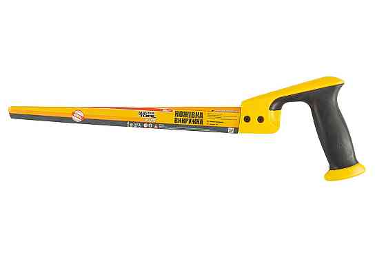 Ножовка выкружная MASTERTOOL 8TPI MAX CUT 300 мм закаленный зуб 3-D заточка полированная 14-2723 Харьков