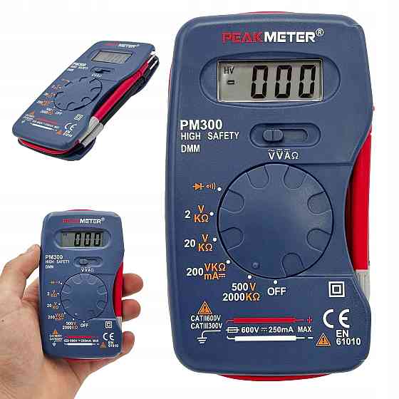 Мультиметр цифровой карманный PeakMeter  PM300 Харьков