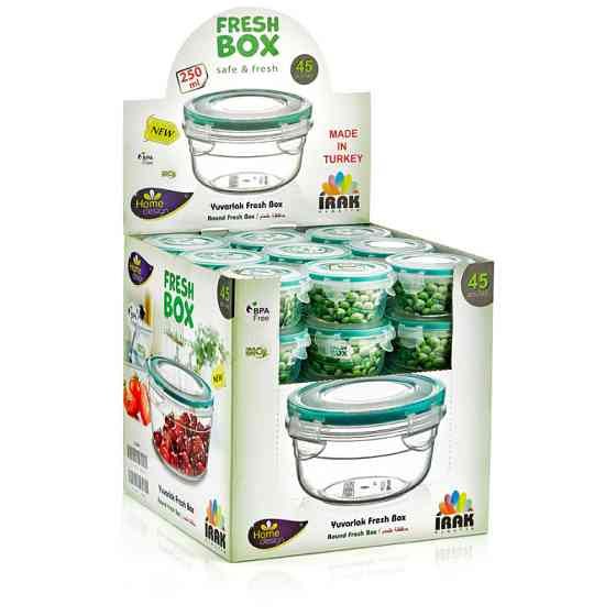 Контейнер Fresh Box круглий 0,25 л прозорий Киев