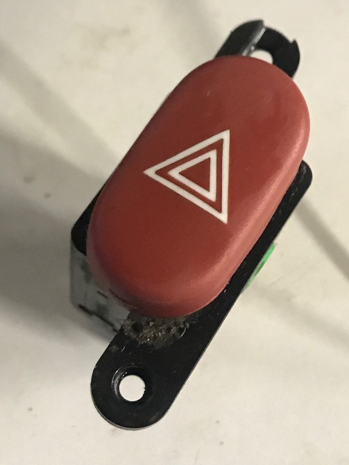 Бу кнопка аварийной сигнализации Renault Laguna 1, 7700822955, 822955 Кропивницький - зображення 1