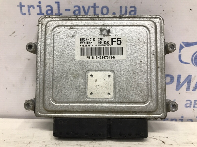 Блок управления двигателем Chevrolet Epica V250 2.0 X20D1 2006 (б/у) Київ - зображення 2