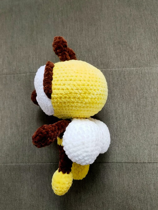 Бджілка Іграшка м'яка в'язана весела ручная работа handmade Нововолинськ - зображення 4