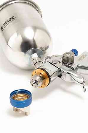 Краскопульт пневматический MASTERTOOL HVLP AERO ВАЛБ 600 мл Ø 1,4 мм круглый/плоский факел 170-260 л Харків