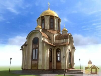 Зрубна дерев’яна церква під ключ Одеса - зображення 2