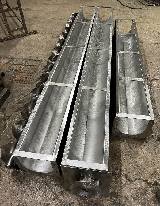 Производство шнековых конвейеров (транспортеров) из нержавейки для химической промышленности Луцк - изображение 6