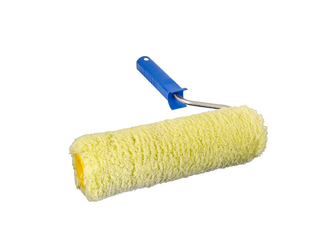 Валик малярный MASTERTOOL Sintex фасадный 58/250/18 мм Ø 8 мм с ручкой 92-5106-P Харків - зображення 1