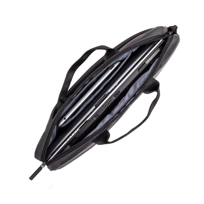 Cумка для ноутбука Rivacase 15.6" 8730(Grey) серая Київ - зображення 6