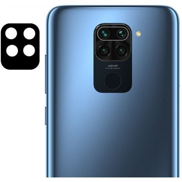 Гнучке ультратонке захисне скло на камеру для Xiaomi Redmi 9 Black (Код товару:14662) Харків - зображення 2