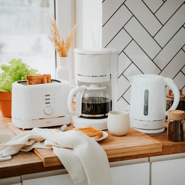 Электрочайник Adler AD 1385 white 1.7 л черный Киев - изображение 5