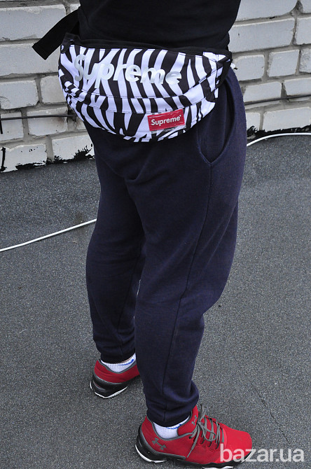 Поясная сумка Supreme (зебра) сумка на пояс Киев - изображение 2