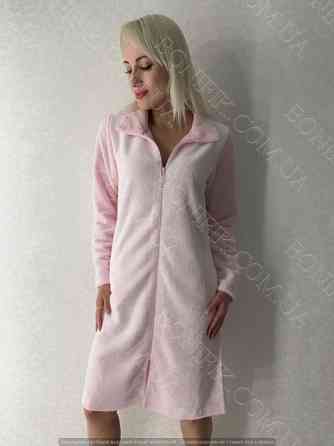 Женский розовый халат из велсофта "Assorty" (90020) (арт. 1634) Кривий Ріг