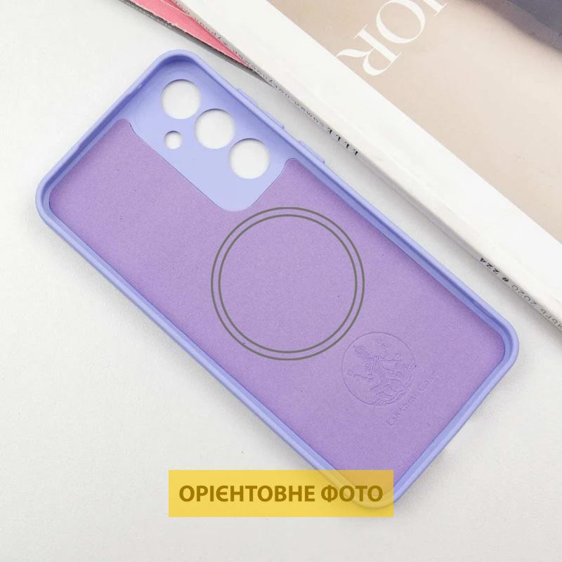 Чехол Silicone Cover Lakshmi Full Camera (AA) with MagFit для Samsung Galaxy S25 Edge Херсон - зображення 3